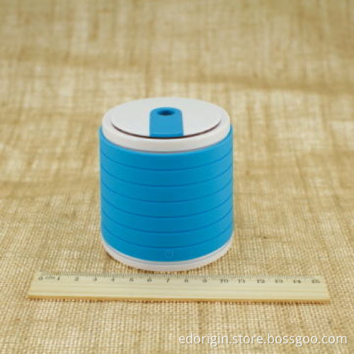 Mini USB Humidifier with LED Light, Silicone Gel Surface, 2014 New Design